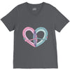 pure love V-Neck Tee