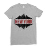 new york Ladies Fitted T-Shirt
