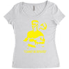 rocky 4 ivan drago homage Women's Triblend Scoop T-shirt