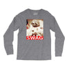 sloth astronaut swag Long Sleeve Shirts
