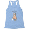 the big meowski Racerback Tank