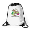 groot of the loom Drawstring Bags