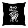 bring me the horizon wolf bones new Throw Pillow