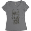 dead priest Women's Triblend Scoop T-shirt