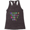 ONE DAY SOMAONE IS GOING TO HUG YOU SO TIGHT THAT ALL OF YOUR BROKEN P Racerback Tank