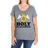 Holly Guacamole Ladies Curvy T-Shirt