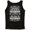 Real Kings Are Born On December 27 Tank Top
