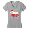 banter claus funny Women's V-Neck T-Shirt