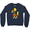 fractal comic book guy Crewneck Sweatshirt