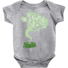 saw a ghost Baby Onesie