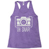 oh snap Racerback Tank