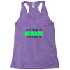 i'm just waiting for aliens to abduct me Racerback Tank