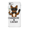 champagne and caviar iPhone 7 Case