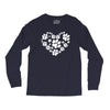 cat love paw Long Sleeve Shirts