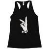 bunny sign Racerback Tank
