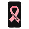 breast cancer ribbon survivor pocket iPhoneX