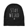 Juanpa Zurita Stay Weird Baby Beanies