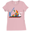 russian cargo Ladies Fitted T-Shirt