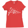 camp flag Ladies Fitted T-Shirt