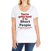 hand it to short people Ladies Curvy T-Shirt