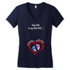 Say Hello to My Little BB Women's V-Neck T-Shirt