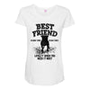 Best Friend Pİtbull Maternity Scoop Neck T-shirt