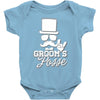 groom's posse Baby Onesie