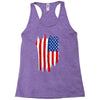 sa distress flag cool american Racerback Tank