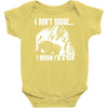 i dont snore i dream i`m a 4 x 4 Baby Onesie