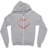 all in the chemistry Zipper Hoodie