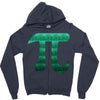 Pi math Zipper Hoodie