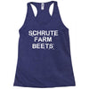schrute farm beets Racerback Tank