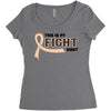 This Is My Fight Shirt Women's Triblend Scoop T-shirt
