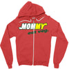 mommy eat veg Zipper Hoodie
