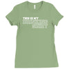my drinking shirt funny Ladies Fitted T-Shirt