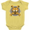 deco gasmask Baby Bodysuit