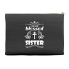 I Am One Blessed Sister Accessory Pouches