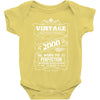 Vintage Aged To Perfection 2000 Baby Onesie
