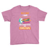walk away i have anger issues and a serious dislike for stupid people Youth Tee