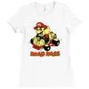 road rage Ladies Fitted T-Shirt