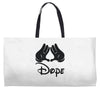 mickey mouse sexy dope Weekender Totes