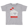 new i love house Toddler T-shirt