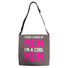 i'm not a regular mom cool Adjustable Strap Totes