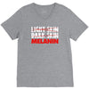 team melanin1 V-Neck Tee