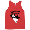 5 Percent Unicorn 95 Percent Ninja Tank Top