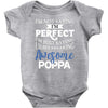 awesome poppa Baby Bodysuit