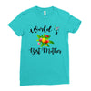 world's best mother Ladies Fitted T-Shirt