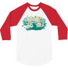 rock, paper, scissor hold 3/4 Sleeve Shirt