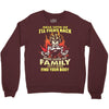 mess with me i'll fight back Crewneck Sweatshirt