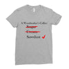 a woodworker's Ladies Fitted T-Shirt